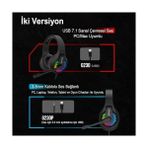 TeknoKapsül G230 Neon 7.1 USB 50MM Gaming (Oyuncu) Mikrofonlu Kulaklık - Option-1 - 001-Renkli