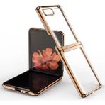 TeknoKapsül Galaxy Z Flip 4 Kılıf Fold Element Kapak - Gold