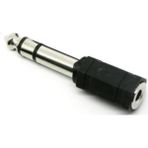 TeknoKapsül Gitar Anfi Amfi Kablo Jak Dönüştürücü Çevirici Erkek 6.5mm Dişi 3.5mm Çivi Gitar Arkasiince
