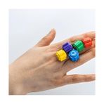 TeknoKapsül Gong Gi Geleneksel Oyun Seti, 5 Renkli Premium Plastik Taş, Kaliteli Dayanıklı 5 Taş - Option-1 - 001-Renkli