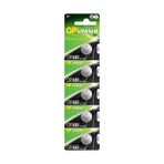 TeknoKapsül Gp B Atteries CR1620 1620 Boy Lityum Düğme Pil, 3 Volt, 5'li Kart, Gri