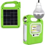 TeknoKapsül HB-6399B Solar Tamirci Balıkçı Çalışma Lambası Uzatma Ampul Dahil (Powerbank Özellikli)