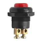 TeknoKapsül IC-180A-1 22MM Plastik 2p Marş Korna Butonu Kırmızı