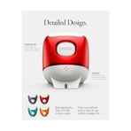 TeknoKapsül ile Uyumlu Saat Standı C1 Dayanıklı Silikon Malzeme Ruby iMac Tasarım Stand - AMP09341 - 35 - 48 mm - Option-1 - 01P-Pembe