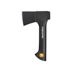 TeknoKapsül Kamp Baltası, Masif, Taşıma Çantası Ile, Yapışmaz Kaplama, Çelik Bıçak/fiberglas Plastik Sap, Siyah
