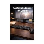 TeknoKapsül Km-03 USB Kablolu Klavye Mouse Set Türkçe Q Siyah