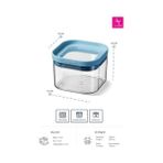 TeknoKapsül Kuru Gıda Saklama Kabı 550 ml - Option-1 - 001-Renkli