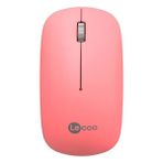 TeknoKapsül Lecoo WS214 Kablosuz Optic 1600DPI Pembe Mouse