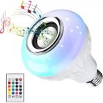 TeknoKapsül Ledx Al-Spkr Kumandalı Bluetooth Hoparlör Ampul 500 Lümen Rgb Ledli E27 Lamba