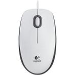 TeknoKapsül Logitech M100 USB Kablolu Mouse Beyaz 910-006764
