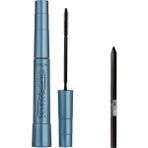 TeknoKapsül L'oréal Paris Telescopic Suya Dayanıklı Maskara - Siyah & Tattoo Mini Jel Göz Kalemi Hediyeli