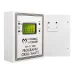 TeknoKapsül Magicvoice MV-CC2000 USB Duvar Tipi Programlı 20 Adet Mp3 Formatı Zil / Istiklal Marşlı Akıllı Diji