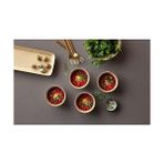 TeknoKapsül Makarna Kasesi, Kase/kase Makarna Salata Için, Çap 20 Cm, Seramik, Krem/krem