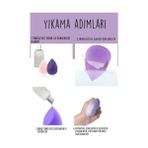 TeknoKapsül Makyaj Süngeri Fondöten Süngeri, Pudra Süngeri, Kapatıcı Süngeri, Güneş Kremi Süngeri, Bb Krem Süng