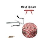 TeknoKapsül Masa Örtüsü Klipsi - Metal Masa Kelepçesi Masa Örtüsü Sabitleyici 8 Adet