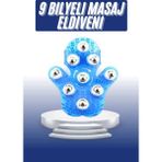 TeknoKapsül Masaj Aleti El Şeklinde Omuz Bacak Bilyeli Masaj Eldiveni El Şekilli