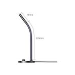 TeknoKapsül Masaüstü Standlı USB Girişli Pc Bilgisayar Mikrofonu Siyah - Option-1 - 001-Renkli
