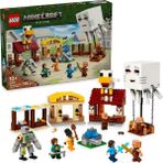TeknoKapsül Minecraft Hortlak Balon Köy Saldırısı 21273-10 Yaş Üzeri Çocuklar Için Steve, Dawn, Piglin Du