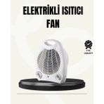 TeknoKapsül Mini Elektrikli Isıtıcı – Taşınabilir Fanlı Isıtma Sistemi - Seçenek
