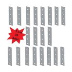TeknoKapsül Mobilya, Dolap Yatak Duvara Sabitleme Bağlantı Aparatı Demiri Düz Gönye 1,5cm x 7 cm (20 Adet) - Option-1 - 0 - Siyah - 1 Adet