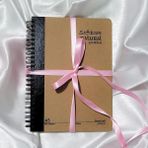 TeknoKapsül Natural Journal A5 Spiralli Defter – Sert Kapak, 80 Sayfa, Çizgili – Günlük, Ofis ve Hediye Kullanımı Için Not Defteri - -- - Option-1