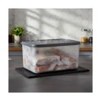 TeknoKapsül No Frost Silikon Yumuşak Kapalı Saklama Kabı Dondurucu ve Buzluk Saklama Kabı 3150 Ml, Kapaklı No Frost Saklama Kabı 3150 Ml, Derin Dondurucu Saklama Kabı 3150 ml - 0 Siyah - Option-1