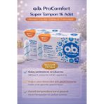 TeknoKapsül O.b. Procomfort Super Tampon 16LI 2 Paket Ultimate Silktouch Teknolojili