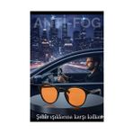TeknoKapsül Parlama Önleyici Gece Sürüş Görüş Gözlüğü Sis Far Işık Önleyici Anti-Fog Gözlük - Seçenek