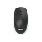 TeknoKapsül Philips SPK7347B, Siyah, USB Nano 2,4gh Kablosuz, 1200DPI, Optic, 3 Tuşlu, Mouse