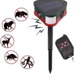 TeknoKapsül PM-26949 Ultrasonic Sesli Siren Hayvan Kovucu Alarm Solar Panelli