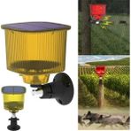 TeknoKapsül PM-26956 Mikrofonlu Sesli Hayvan Kovucu Alarm Solar Panelli