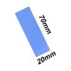 TeknoKapsül PX-PAD01 7x2 cm 1mm 3.4gr Yüksek Iletken Termal Pad, Thermal Pad (M2 Ssd, Chipset, Cep Te