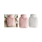 TeknoKapsül Sicak Su Torbasi 2 Adet,yan Cepli Peluş Termofor 27X17X2CM 750ML