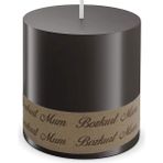 TeknoKapsül Simagift Simagift Bozkurt Mum Silindir Mum 7cm Çap x 7cm Boy Dev Mum 7 Cmx 7cm Silindir Mum 7x7 cm Siyah - 7 x 7 cm
