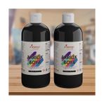 TeknoKapsül Siyah Akrilik Boya 2'li Set 2X500GR