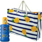 TeknoKapsül Sun Spf 50+ Koruma & Nem Nemlendirici Güneş Kremi Sprey 200 ml + Plaj Çantası