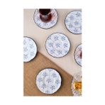 TeknoKapsül Tabakevi Tabak Evi Porselen Audrey Çay Tabak Takımı 12CM 6 Parça FLY6ÇTPRS1209