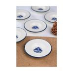 TeknoKapsül Tabakevi Tabak Evi Porselen Çay Tabağı Seti 12CM 6 Parça BNS6CTPRS1214