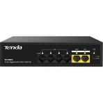 TeknoKapsül Tenda S106PC 6-Portlu 10/100 Mbps Lite Poe Uplink Switch (4 Port Poe Destekli 55W Toplam Güç)