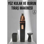TeknoKapsül Tıraş Makinesi Kulak Burun ve Yüz Temizleyici Şarjlı Mini - Seçenek
