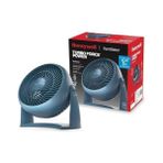 TeknoKapsül Turboforce Turbo Vantilatör HT900NE4 Sessiz Soğutma, 90 Dereceye Kadar Ayarlanabilir Eğim Açısı, 3 Hız Ayarı, Duvara Montaj, Masa Vantilatörü - Mavi - 001-Siyah