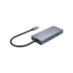 TeknoKapsül Type-C To USB 3.0 HDMI VGA Aux Pd Çoklayıcı Dönüştürücü Hub