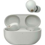 TeknoKapsül WF-1000XM5 Kablosuz Gürültü Önleyici Kulaklık, Bluetooth, Kulak Içi Kulaklık, Mikrofon, 24 Saate Kadar Pil Ömrü, Hızlı Şarj Fonksiyonu, Ipx4, Ios ve Uyumlu, Gümüş, Küçük - -- - Option-1