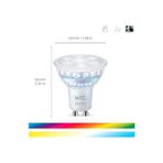 TeknoKapsül Wiz Rgb Spot Ampul 50W GU10 Cam