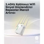 TeknoKapsül Yüksek Hızlı Parazit Önleyici Wifi Repeater Router