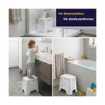 Teknollojia Kaydırmaz Banyo Taburesi, 120 kg Taşıma Kapasiteli Kaymaz Banyo Taburesi, Çocuk Taburesi, 1. Sınıf Sert Plastik, (E-B-Y 30X42X34 Cm) - Ahşap - Option-1