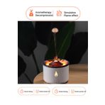 Teknoloji Gelsin Volkanik Hava Nemlendirici Humidifier Duman Halkalı Aromaterapi Işıklı Zaman Ayarlı Ultrasonik