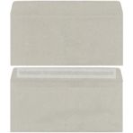 Teknomeda Penceresiz Kraft 90 gr 10.5x24 cm 50'li Diplomat Zarf