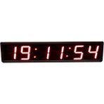 Teknomerkez 76 mm Displayli Saniyeli Dijital Saat Derece Kasa: 17X50 cm
