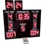 Teknomerkez Profesyonel Basketbol Skorbord (Scoreboard) - 9x26